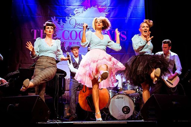 Vintage Flavour mit Swing, Pop und Roc...ou&#8217;s The Cool Cats am 8. Oktober  | Foto: Stadt Staufen