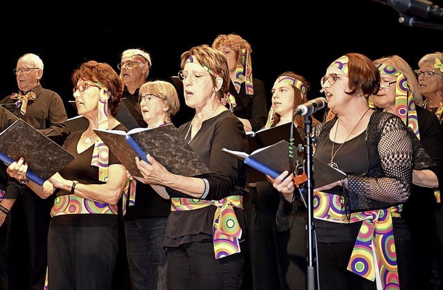 &#8222;Voices of Endingen&#8220; beim Doppelkonzert in Endingen  | Foto: Roland Vitt