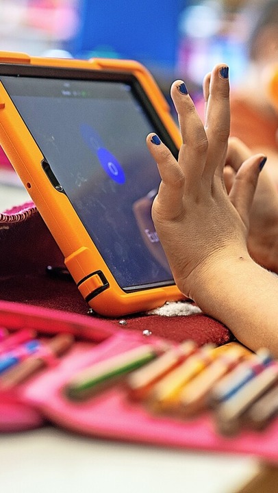 Auch an Hasels Grundschule soll demnächst digital unterrichtet werden.   | Foto: Armin Weigel