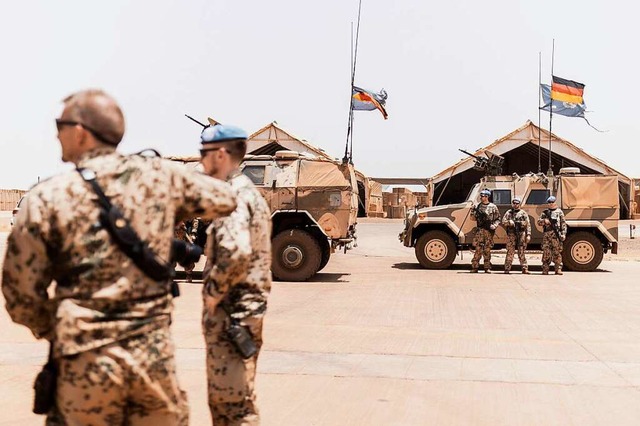 Bundeswehrsoldaten in Mali  | Foto: IMAGO/Florian Gaertner