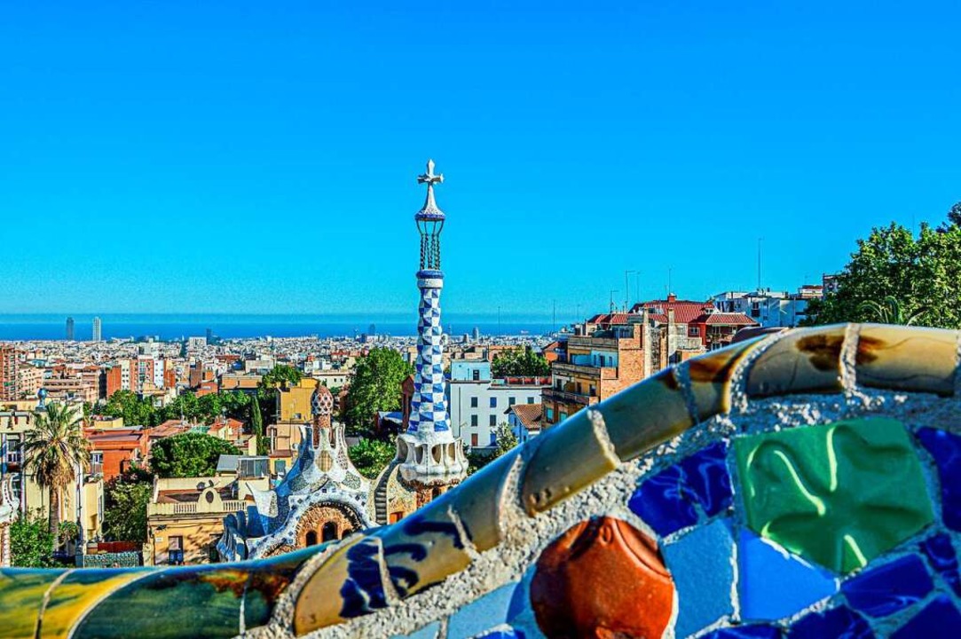 Die herrliche Aussicht vom Park Güell in Barcelona.  | Foto: pixabay.com
