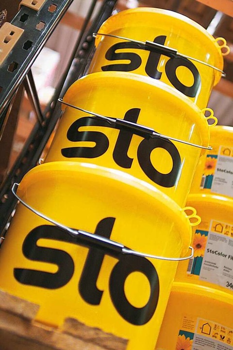 Sto ist eine der bekanntesten südbadischen Marken.   | Foto: Sto