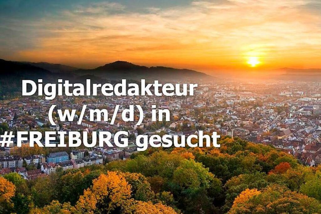 Wer will in Freiburg für fudder Geschichten aufschreiben?  | Foto: eyetronic  (stock.adobe.com)