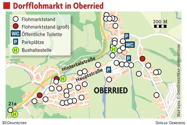 Auf Schnppchen-Suche durch den ganzen Ort flanieren