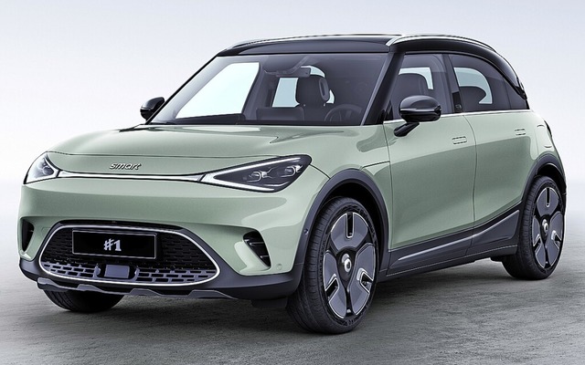 Das neue Modell von Smart ist ein SUV namens #1.  | Foto: smart