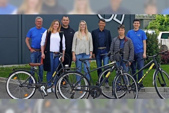 Radgeschäft stiftet Leihräder für Geflüchtete