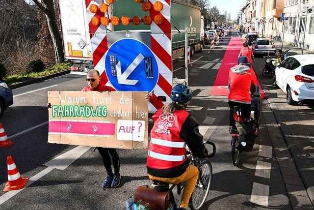 Drei Demos in Freiburg st�ren am Samstag den Stra�enverkehr