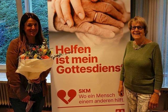 Isabel Datz-Faulmann ist die neue Vorsitzende im Freiburger SKM