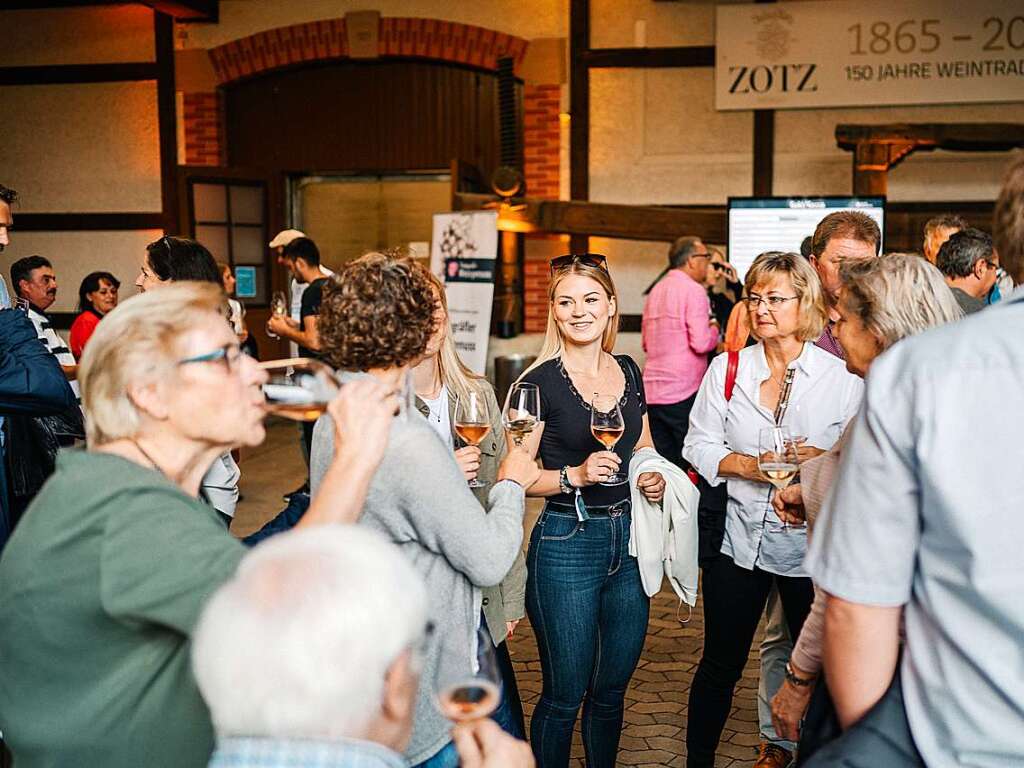 ber 750 begeisterte Weinfreunde feierten mit der BZ auf dem Weingut Zotz in Heitersheim die Vielfalt der Markgrfler Weine.