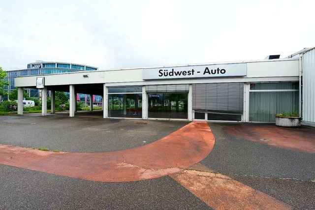 Im Freiburger Gewerbegebiet Haid entsteht ein neuer B�rokomplex