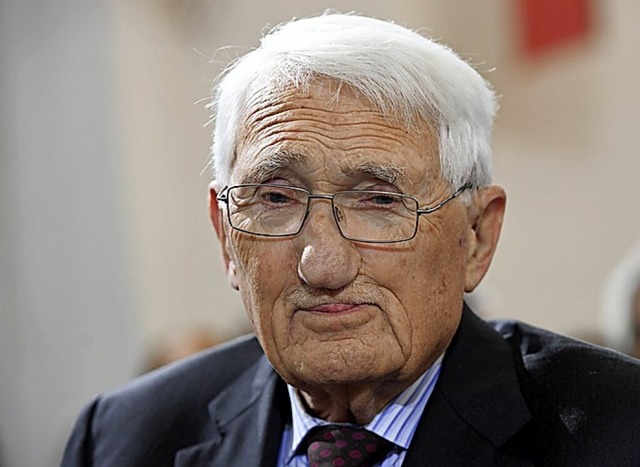 Philosoph Jrgen Habermas in 2019  | Foto: Arne Dedert (dpa)