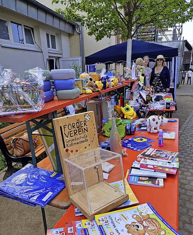 Der Frderverein organisierte den Frhlingsmarkt.   | Foto: Corina Wnsche