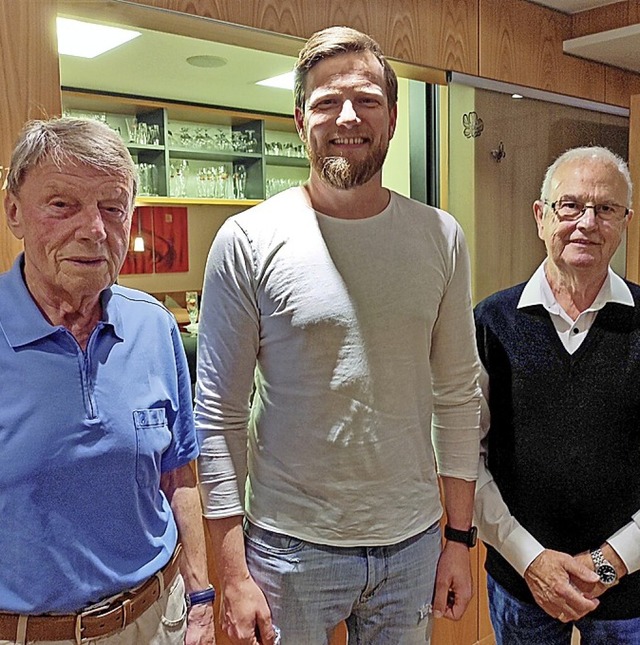 Von links Herbert Eppler, Waldemar Dercho und Werner Schmid  | Foto: Werner Schnabl