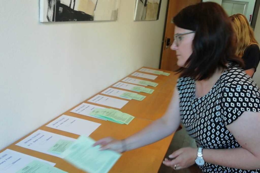Die Briefwahl wird im Ottenheimer Rathaus ausgezählt.  | Foto: Ulrike Derndinger