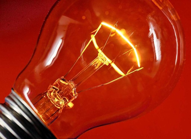 Die Glhbirne wurde 1879 von Thomas Edison erfunden.  | Foto: Jan-Peter Kasper