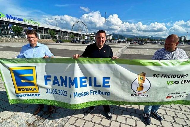 Mehr als 10.000 Fans können beim Public Viewing in Freiburg jubeln