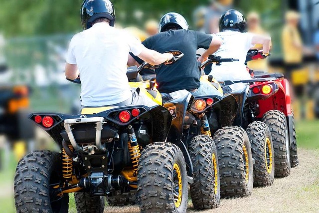 Quads sind nicht gerade leise.  | Foto: Mario Beauregard