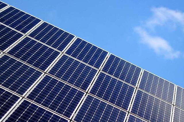 Um klimaneutral zu werden, msste Denzlingen auf 93 Hektar Solarmodule bauen