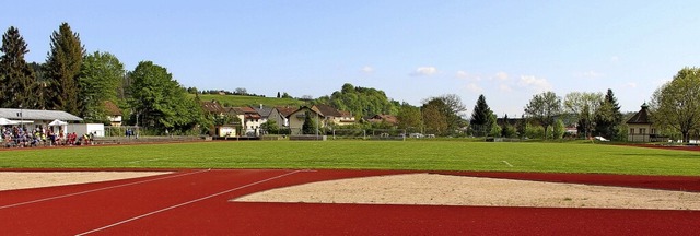 Das Frankenmattstadion im Norden von W...                                        | Foto: Hansjrg Bader