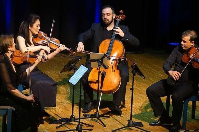 Das Basler Streichquartett überzeugt mit noblem Ton und exquisiter Klangkultur