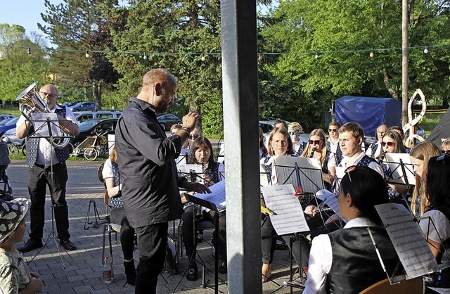 Zahlreiche solistische Passagen zeichn...nzert des Musikvereins Niederhof aus.   | Foto: Michelle Gntert