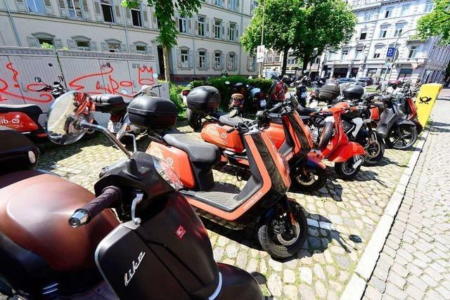 Freiburgs Biker kritisieren Parksituation für ihre Motorräder