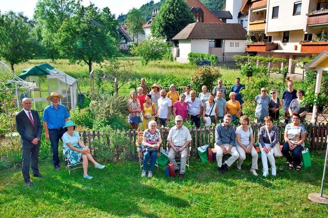 Die Gastgeber der diesjhrigen Aktion ...ten von Rita Dauenhauer in Simonswald.  | Foto: Markus Zimmermann