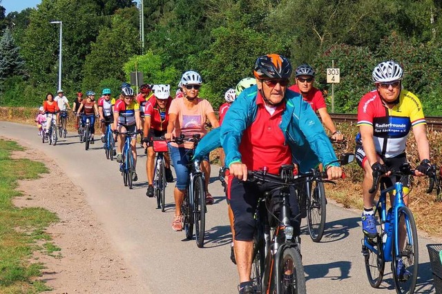 Wie im letzten Jahr soll es zum Stadtradeln wieder eine Auftakttour geben.  | Foto: Gerd Leutenecker