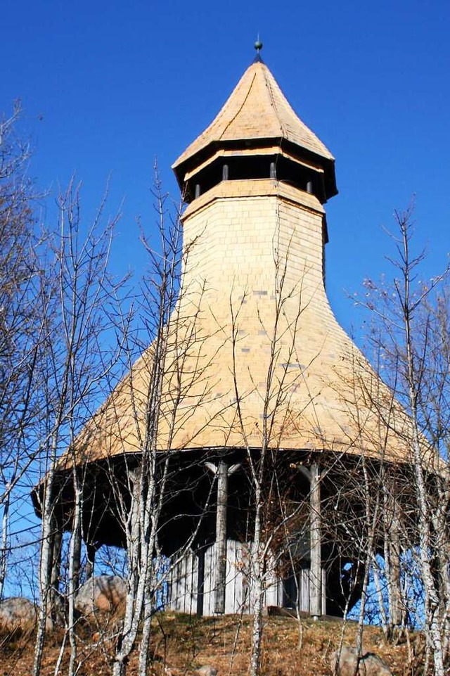 In der Nhe des Hochkopfturms will die Gemeinde Todtmoos keine Windkraftanlage.  | Foto: Andreas Bhm