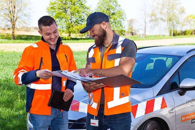 Wenn das Team stimmt, macht die Arbeit Spa.  | Foto: Fotostudio Kpfer Steinen