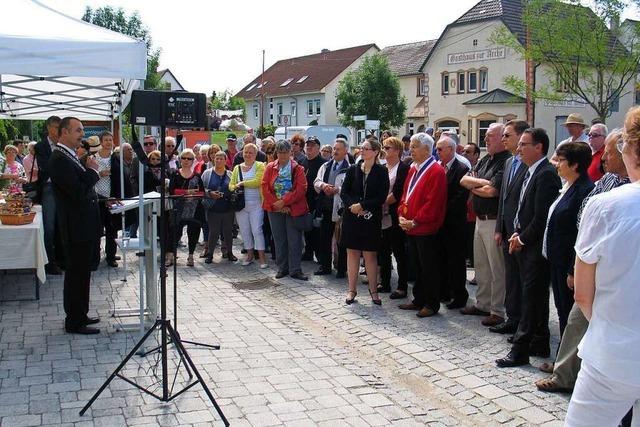 Riegel und Champhol feiern 25 Jahre Stdtepartnerschaft