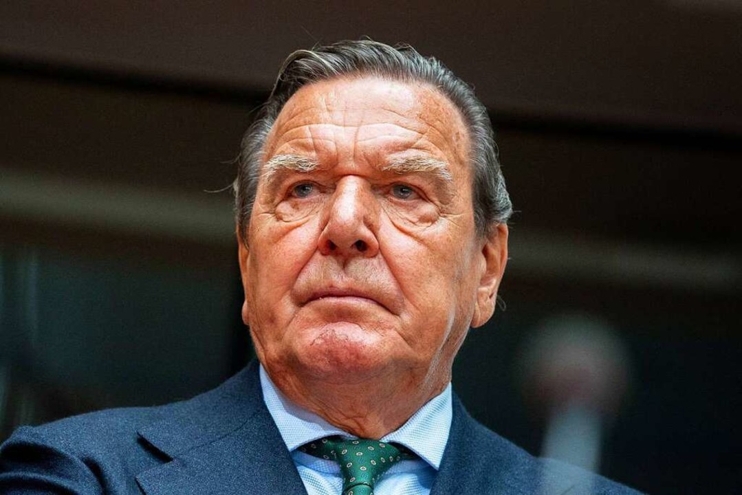 Gerhard Schröder  | Foto: Kay Nietfeld (dpa)