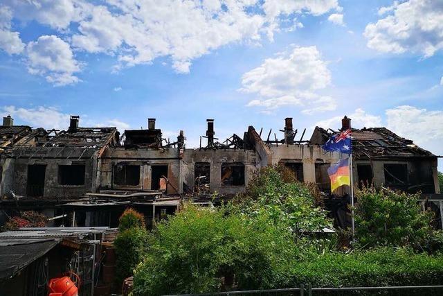 Reihenhuser-Brand: Die Stadt Offenburg untersttzt die Opfer