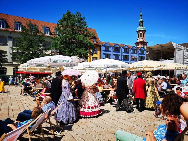 Bei den Heimattagen in Offenburg wurde...viel geboten. Die Stimmung war spitze.  | Foto: Ralf Burgmaier