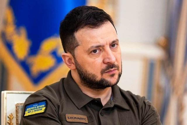 Präsident Selenskyj: Situation im Donbass 