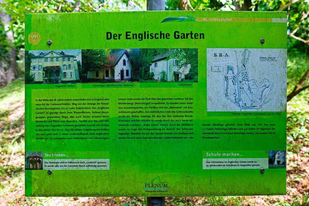 Impressionen aus dem Englischen Garten in Hugstetten  | Foto: Hubert Gemmert