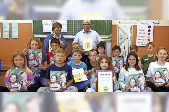 Auszeichnung fr die Grundschule in Berau