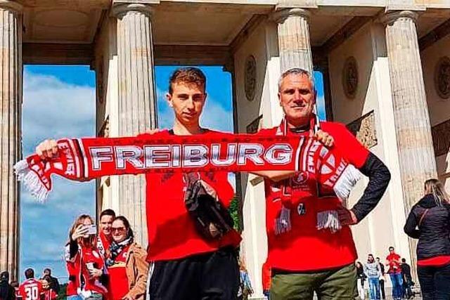 Wie ein Lahrer SC-Freiburg-Fan das DFB-Pokalfinale live in Berlin miterlebt hat