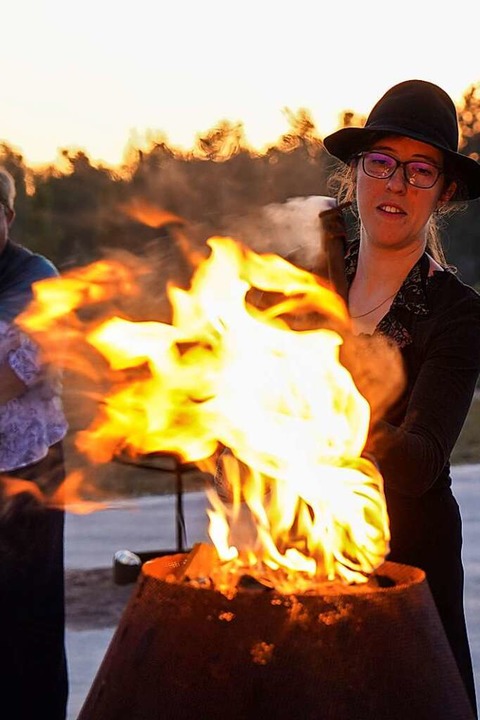 Vorsicht heiß! Feuershow der Gruppe  von Carabosse  | Foto: Solene Latuner