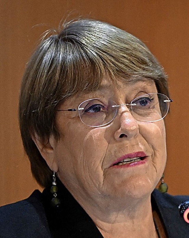 Michelle Bachelet  | Foto: FABRICE COFFRINI (AFP)