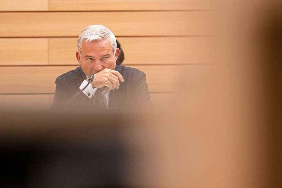 F�r Baden-W�rttembergs Innenminister Thomas Strobl sieht es nicht gut aus.  | Foto: Marijan Murat (dpa)