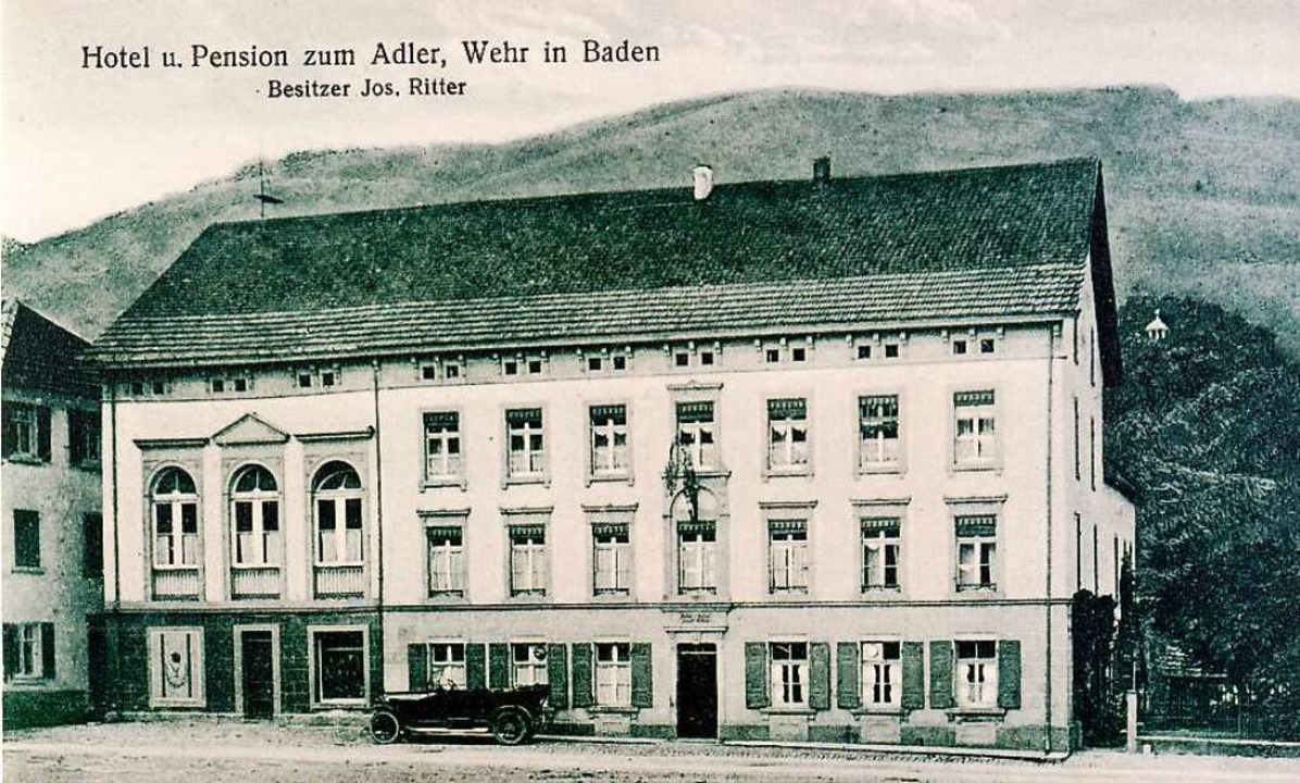 Im &#8222;Adler&#8220; trafen sich 188...zoglich-badischen Eisenbahnverwaltung.  | Foto: bz
