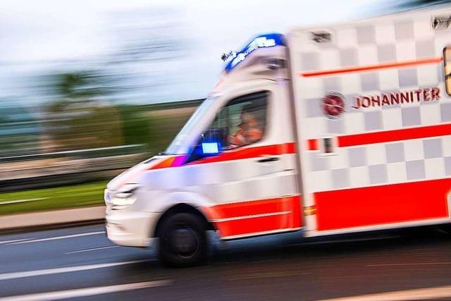 45-Jhriger wird bei Auffahrunfall bei Maulburg verletzt