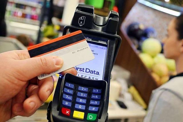 Zahlung mit Giro- und Kreditkarten bundesweit gestrt