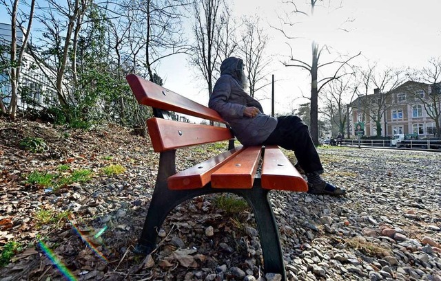 Ein Obdachloser  | Foto: Michael Bamberger