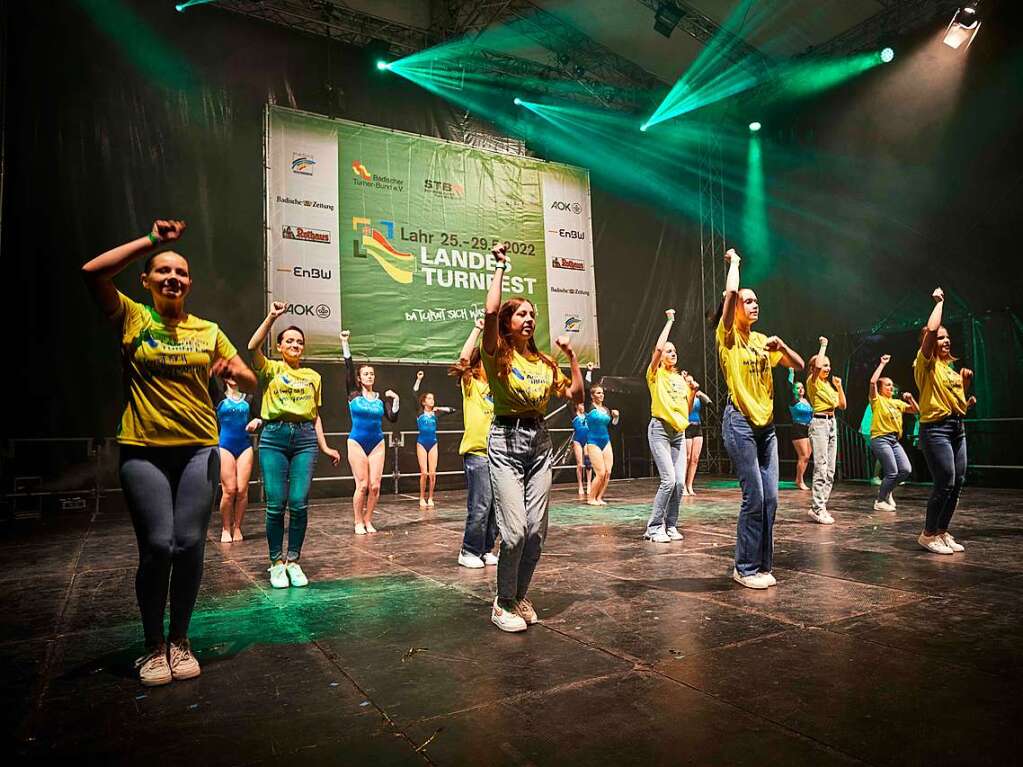 Der Turnfesttanz der Dance-Abteilung des TV Lahr