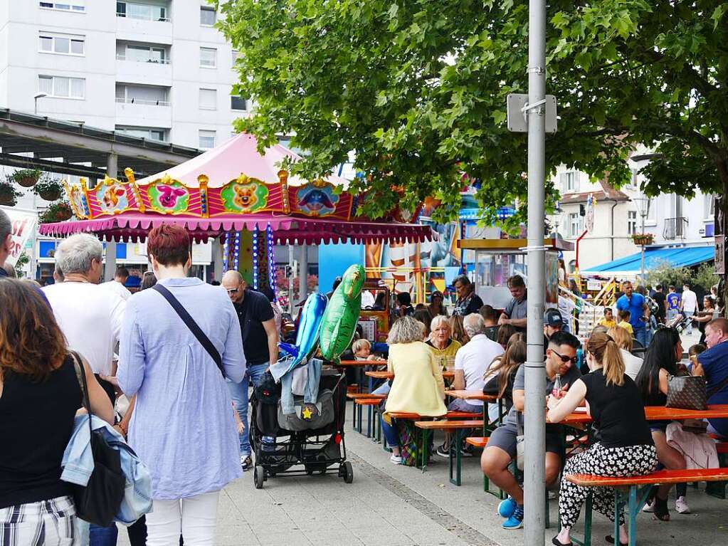 So voll war die Innenstadt lange nicht mehr.