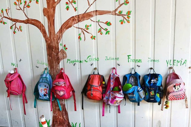 Die drei Kindergrten in Schuttertal s...er Betreuungskapazitten (Symbolbild).  | Foto: Waltraud Grubitzsch (dpa)