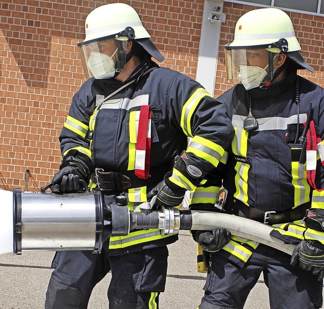 Leistungsfhig &#8211; auch unter Coro...enweger Feuerwehr im vergangenen Jahr.  | Foto: Ralph Lacher