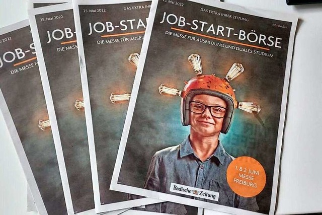 Die neue Beilage der Job-Start-Brse.  | Foto: Carina H.